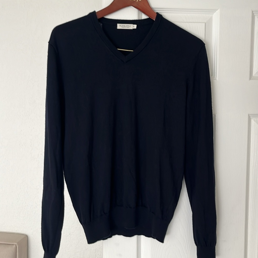 Suit supply merino wool sweater v neck